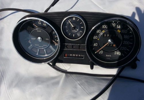 Mercedes w108 cluster instrement  speedometer 240 km/h