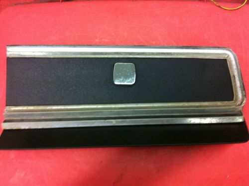 1967 dart glove box door black bezel trim 2771868