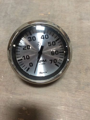 Faria tachometer for marine motors