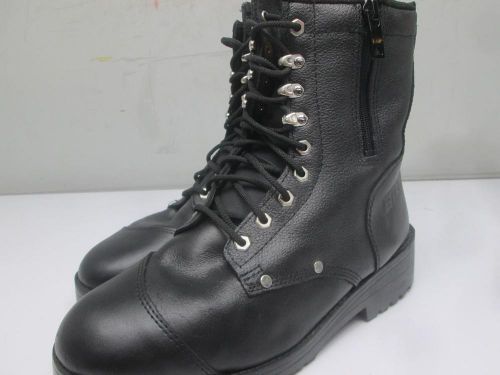 Bilt commando leather motorcycle boots 14