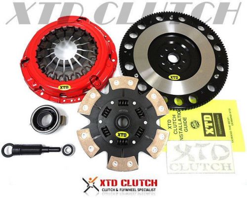 Xtd stage 3 clutch &amp; flywheel kit 06-13 impreza wrx legacy gt 2.5l turbo 5spd