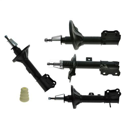 Strut shock absorber suspension left & right set of 4 new for elantra tiburon