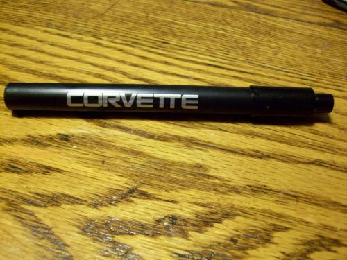 Chevrolet corvette owners manual pen light, original oem corvette flashlight