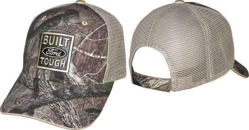 New built ford tough f150 f250 f350 super duty camoflauge true timber hat/cap!