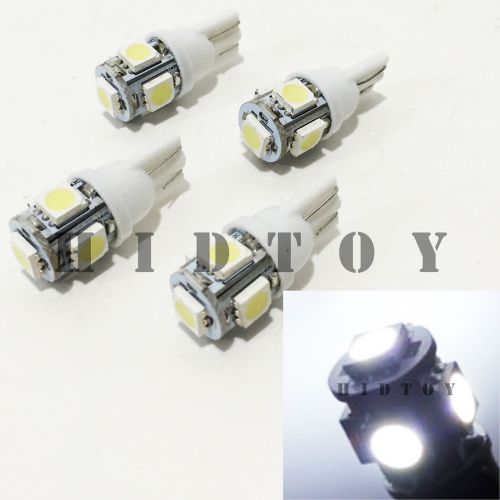 2 pair t10 168 175 579 906 912 2825 led 5-smd 5050 white #ht2 dome festoon light