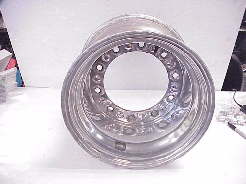 Weld xl 12&#034; wide aluminum wide 5 non-beadlock wheel 5&#034; offset imca late model w8