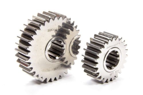 Scs gears set 32k 10 spline sportsman quick change gear set p/n 1032k