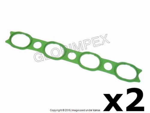 Porsche cayenne &#039;03-&#039;06 manifold to head intake manifold gasket set of 2 genuine