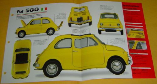 1970 1972 1973 1971 fiat 500 l 499cc 2 cylinder 1 carb imp info/specs/photo 15x9