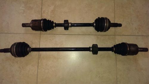 Honda-acura integra dc1-dc2 used oem front axles for 1.6lt m/t cars 1993-2000