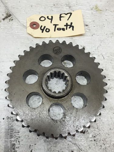 Arctic cat firecat f5 f6 f7 mountain zr/zl/800 40 tooth drive sprocket gear