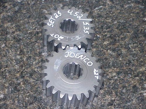 Set #25 quick change rear end 4.52-5.35 gears 10 spline t12 sprint car ratrod