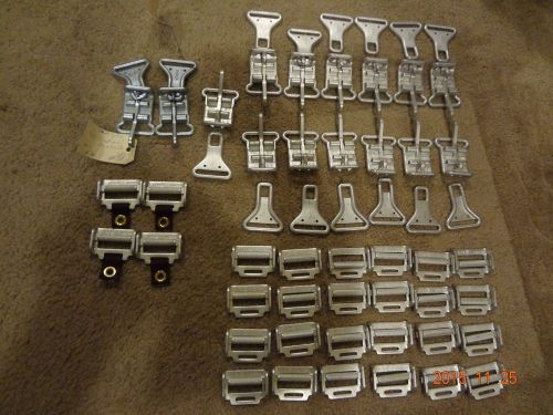 Lot of latch and link harness hardware racing seat belt imca simpson rjs jaz