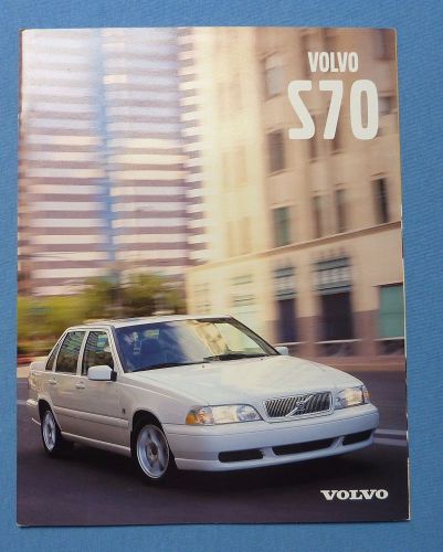 2000 volvo s70 dealer sales brochure~original showroom catalog auto literature