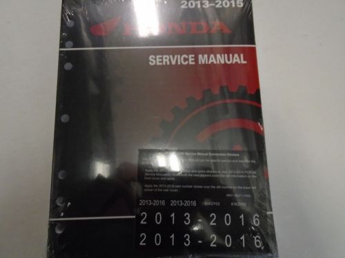 2014 2015 2016 honda pcx150 pcx 150 service shop repair factory manual new