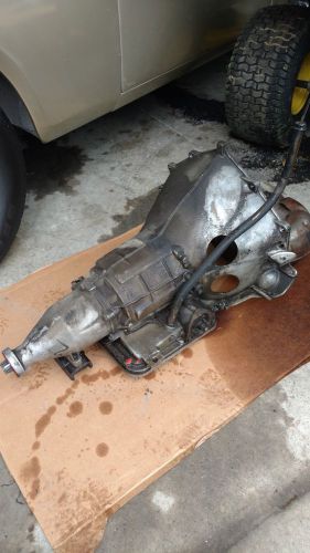 Chevy powerglide transmission air cooled aluminum , converter .