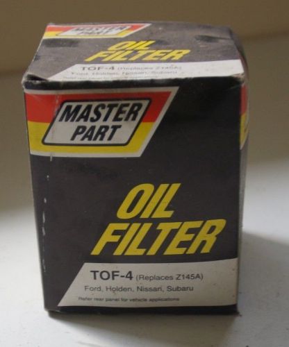 Master part oil filter tof-4 for ford, holden, nissan &amp; subaru