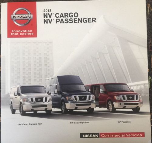 2013 nissan nv cargo nv passenger catalog