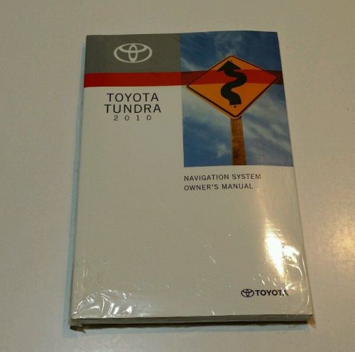 2010 toyota tundra navigation system owners manual user guide limited trd 4x4 2w