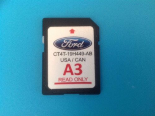 Ford usa/canada gps map version a3 sync navigation sd card ct4t-19h449-ab