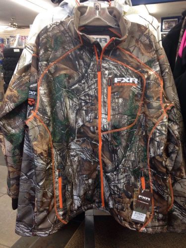 Fxr mens elevation fleece sz 2xl realtree nwt snowmobile gear under garment warm