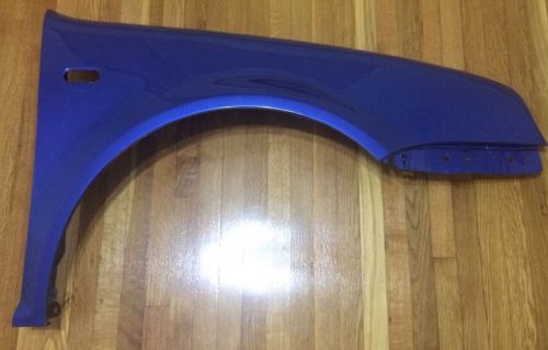 Vw volkswagen r32 right fender passenger side blue 2004 mk4 pick up only aftrmkt