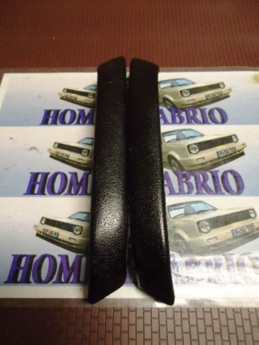 80&#039;s 90&#039;s vw mk2 jetta golf oem black front left &amp; right door grab handle cover