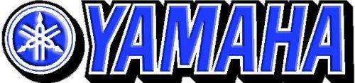 Yamaha decal pair sticker, vinyl, snowmobile, dirt bike, motorcycle great deal!