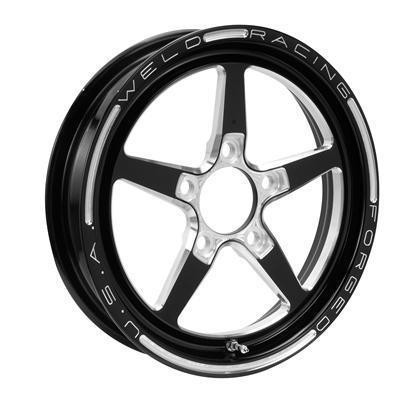 Weld racing alumastar 2.0 1-piece front runner wheel 15"x3.5" 5x4.75" set of 4