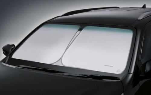 Genuine toyota car accessory front sunshade sun visors for all new fortuner 2015