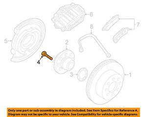 Gm oem brake-rear-wheel stud 11588808