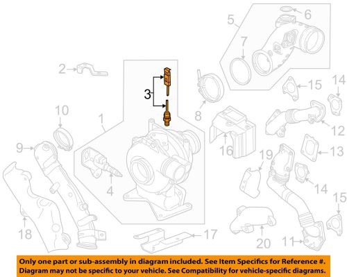 Gm oem turbo charger-position sensor 12643471