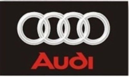 Audi flag 3&#039; x  5&#039; banner black