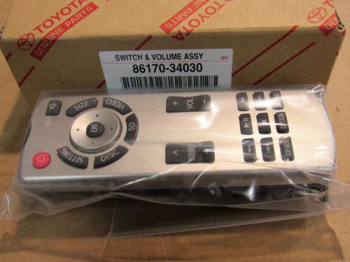 12-14 oen new toyota sequoia higlander dvd remote entertainment control