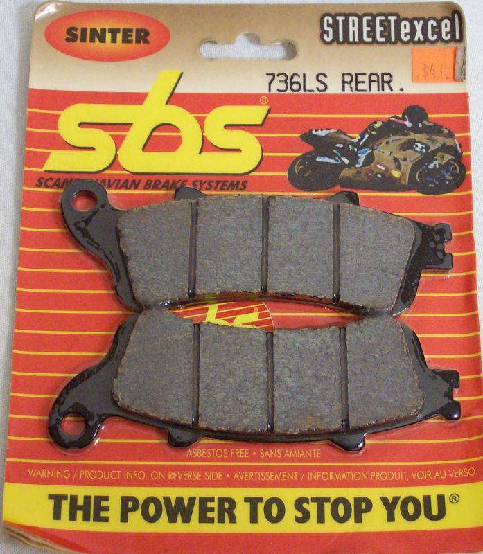 Sbs streetexcel sinter 736ls rear, honda hornet varadero blackbird - sale