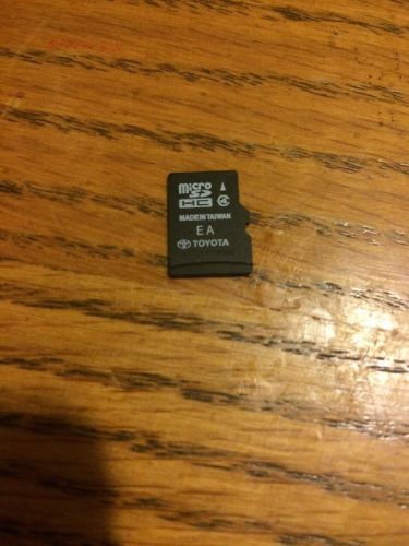 Toyota mikro sd card