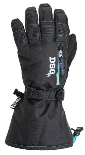 Divas 97292 divas craze glove black/blue sm