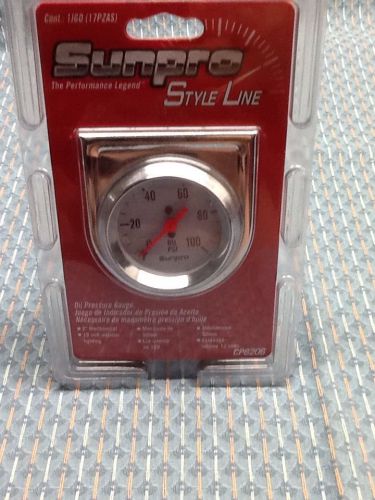 New sunpro 2&#034; oil pressure gauge cp8206