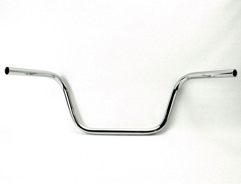 10" chrome mini pullback ape hangers handlebars harley bobber chopper