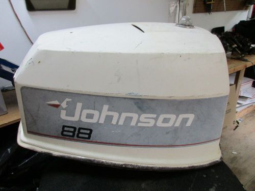 Johnson 88 hp spl outboard top cowling cover hood v-4