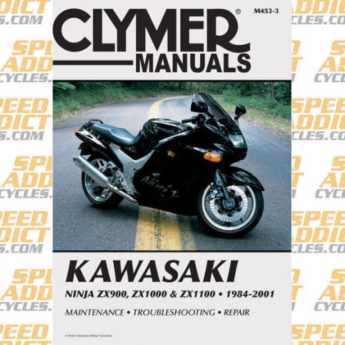 Clymer m453-3 service shop repair manual kawasaki ninja zx900-1100