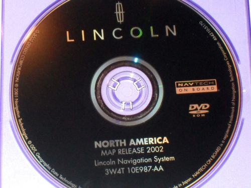 2003 2004 2005 2006 lincoln ls navigation disc dvd cd 3w4t10e987aa disk gps map