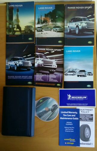 2008 2009  land rover range rover sport owners manual navigation oem disc #395