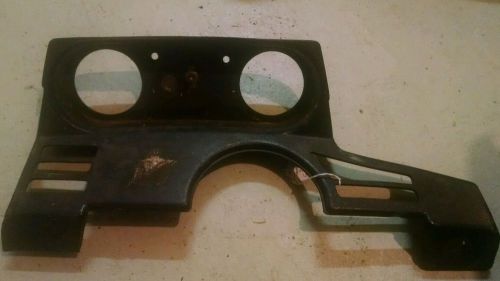 1978 kawasaki invader 440 gauge housing dash panel