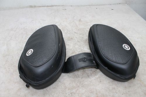 Yamaha v star saddlebags luggage cargo