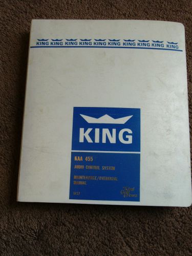 King bendix kaa 455 audio control service manual installation overhaul ka 119