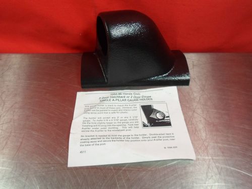 1992-1995 honda civic 3 door hatch or 2 door coupe single a-pillar gauge pod