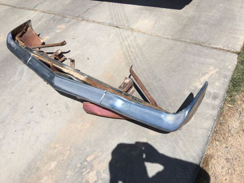 1961 impala convertible wagon hard top front bumper and brackets