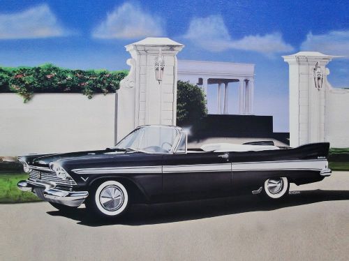 Belvedere fury convertible plymouth 1956 1957 1958 1959 361 - posters art prints