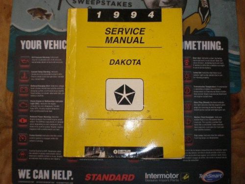 94 dodge dakota factory service manual mopar plymouth chrysler